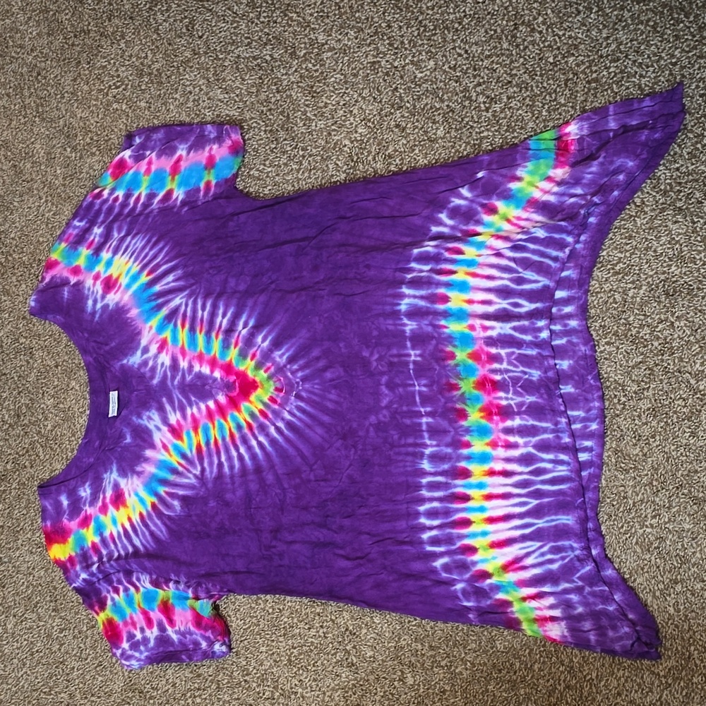 Tie dye tunic